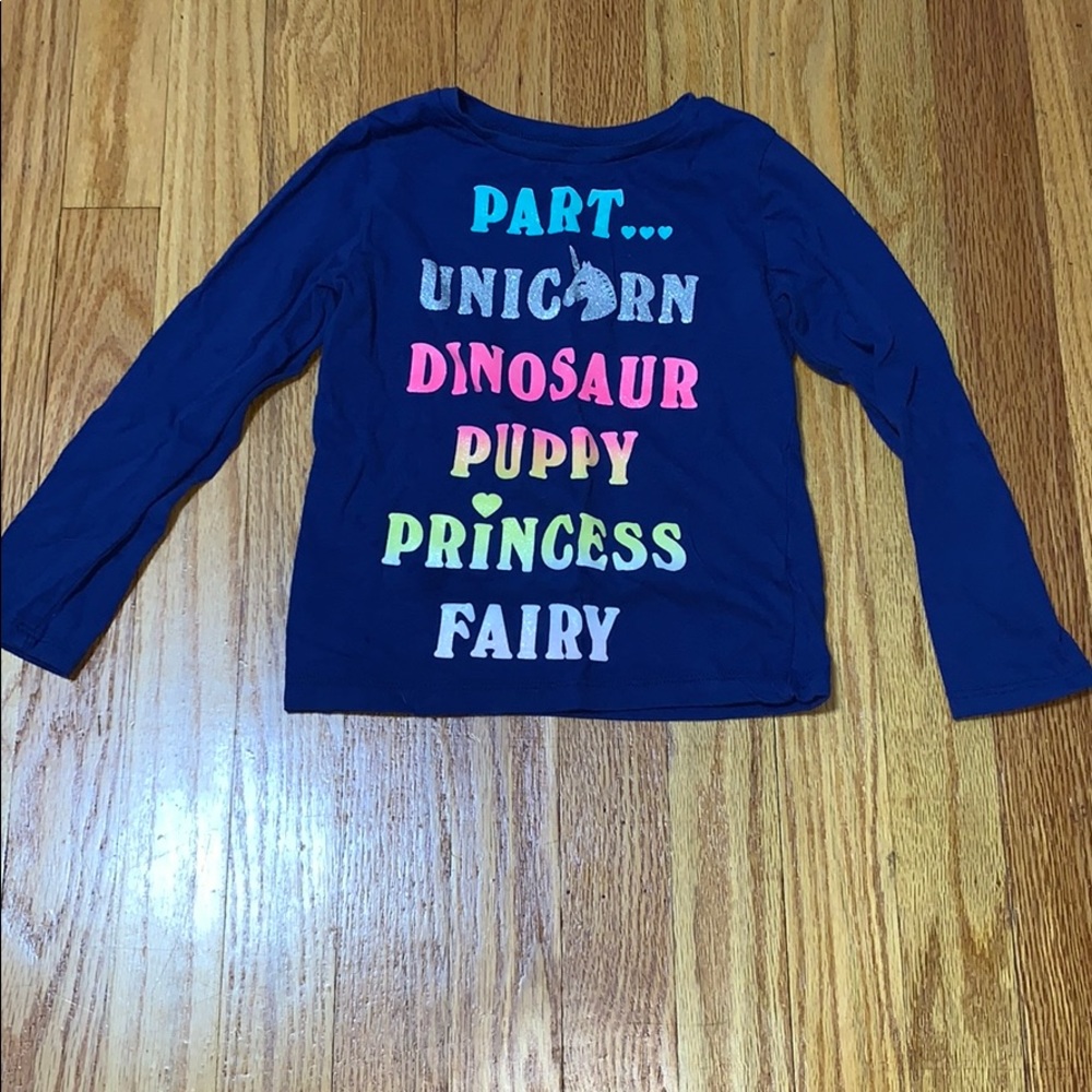 Navy Blue Long Sleeve Shirt
